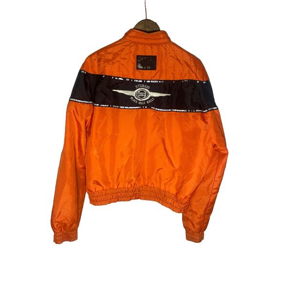 Harley Davidson Sturgis Black Hills Rally 2003 Bomber Jacket Size Large - Picture 5 of 8